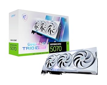 Amazon.co.jp: MSI GeForce RTX 5070 12G GAMING TRIO OC WHITE